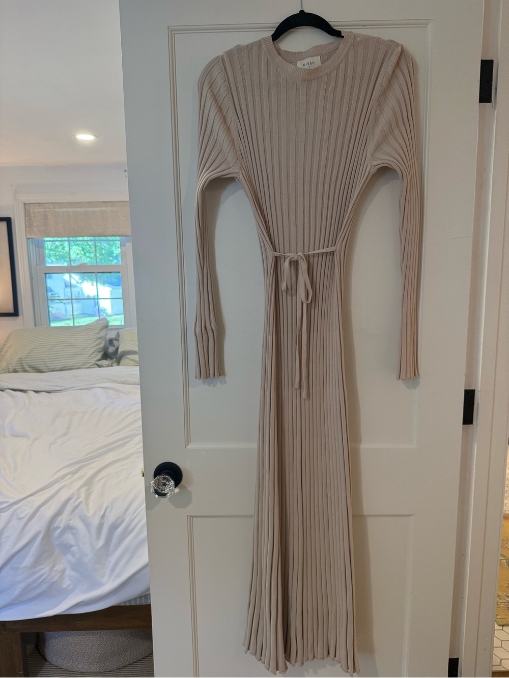 DISSH ADA STONE LONG SLEEVE MIDI DRESS - Picture 2 of 5